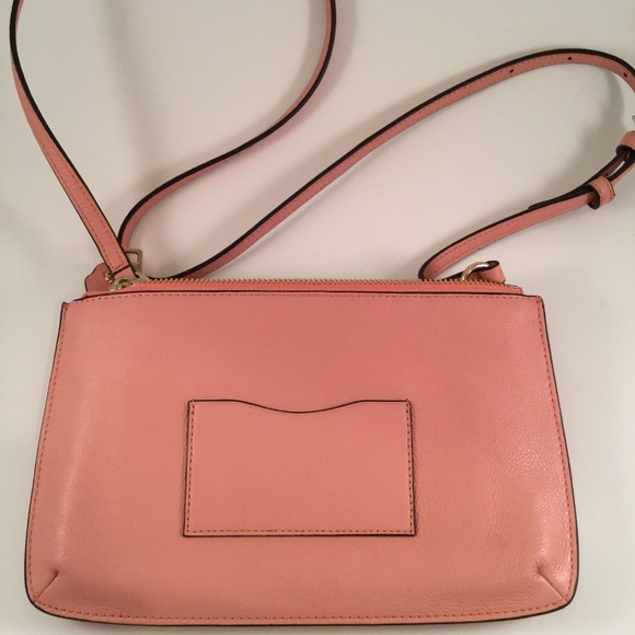 COACH NEW Blush Pink Crossbody Purse Leather - Picture 7 of 8
